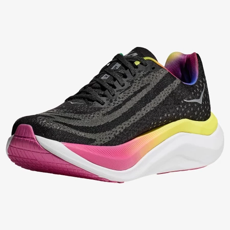 Hoka Mach X in Black/Silver