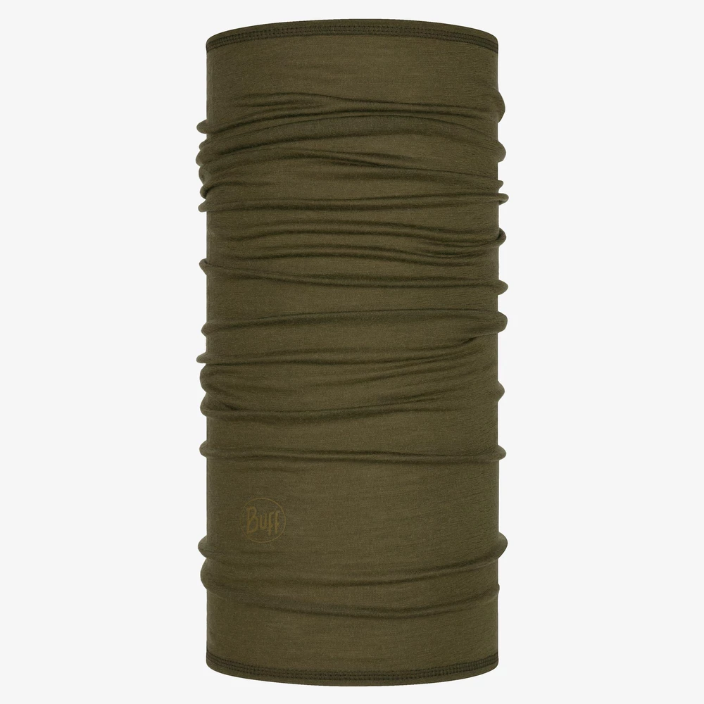 Buff Merino Lightweight  in Dark Green