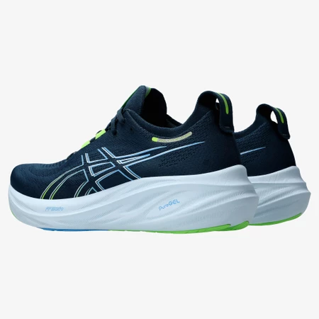 Asics Gel Nimbus 26 in French Blue/Lime