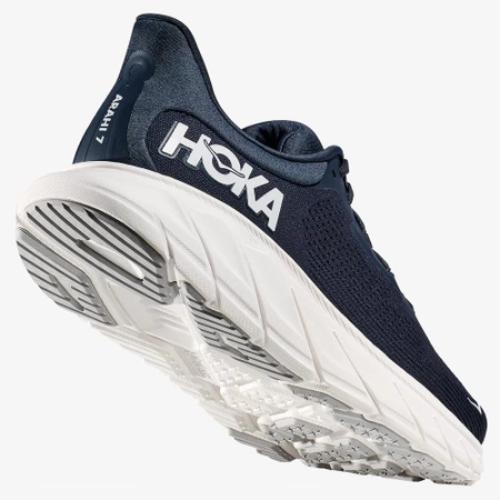 Hoka Arahi 7 in Navy/White