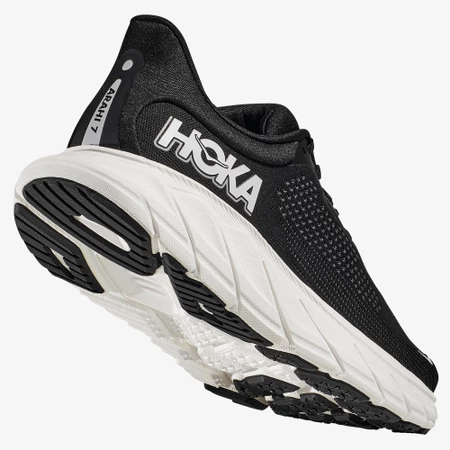 Hoka Arahi 7 Wide in Black/White