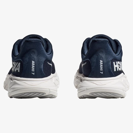 Hoka Arahi 7 Wide in Navy/White