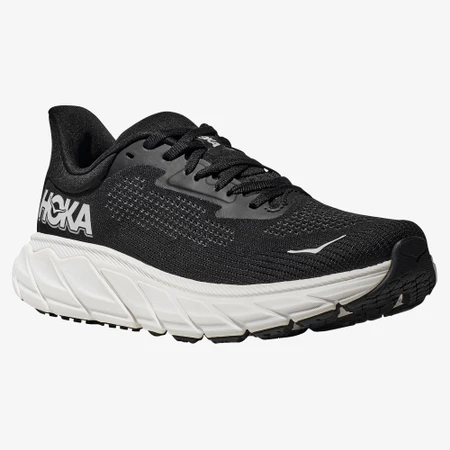 Hoka Arahi 7 Wide in Black/White