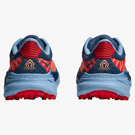 Hoka Challenger 7 in Papaya/Blue