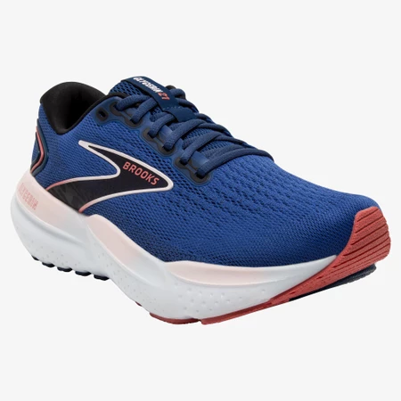 Brooks Glycerin 21 D Wide in Blue/Rose
