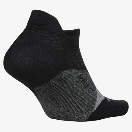 Feetures Elite Light Cushion No Show Socks in Black