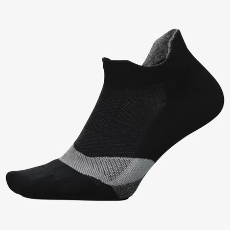 Feetures Elite Light Cushion No Show Socks in Black