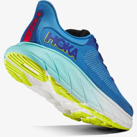 Hoka Arahi 7 in Virtual Blue/Cerise