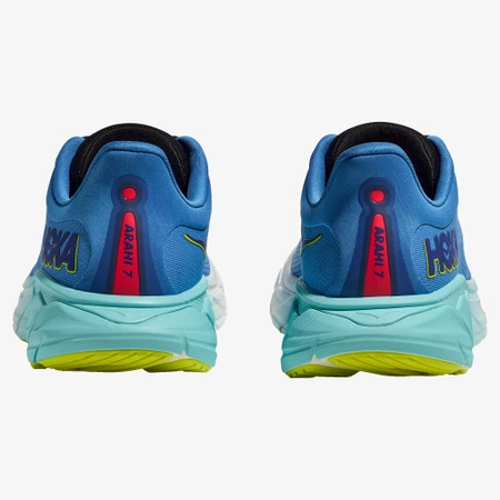 Hoka Arahi 7 in Virtual Blue/Cerise