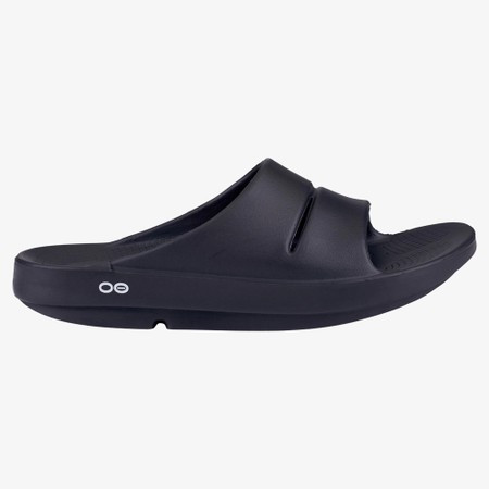 Oofos OOahh Slide in Black