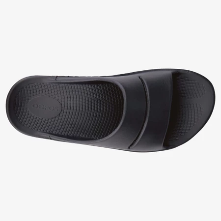 Oofos OOahh Slides in Black