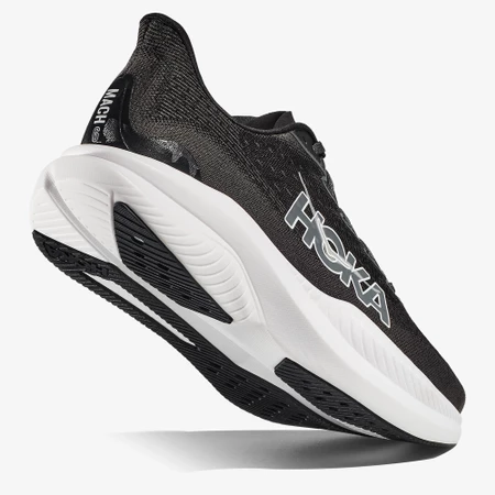 Hoka Mach 6 in Black/White
