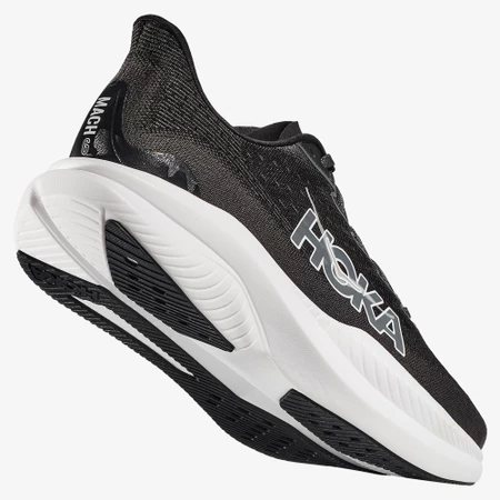 Hoka Mach 6 in Black/White