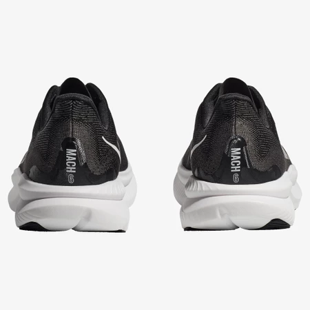Hoka Mach 6 in Black/White