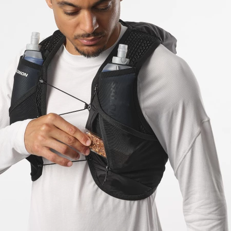 Salomon Active Skin 8 Set in Black/Grey