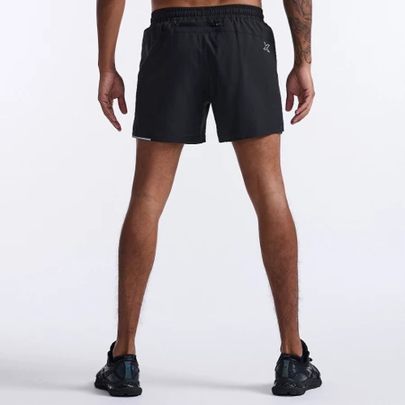 2XU Aero 5 Inch Shorts in Black