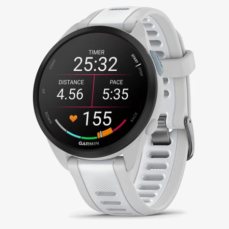 Garmin Forerunner 165 Music in Grey/White