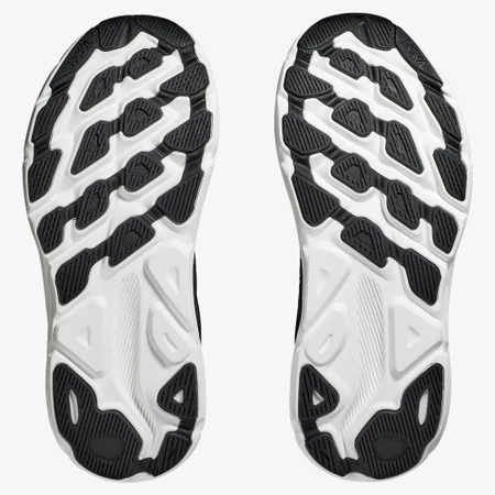 Hoka Clifton 9 in Black/White