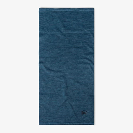 Buff Merino Lightweight  in Denim Stripes
