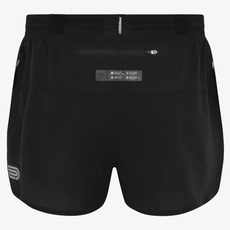 Pressio Elite Split Shorts in Black