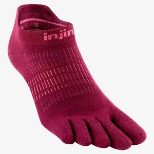 Women's Injinji Women's Run Lightweight No-Show Toe Socks