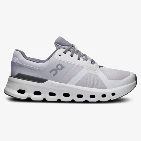 On Cloudrunner 2 in Frost/White
