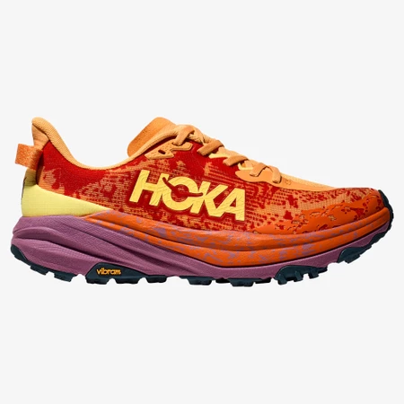 Hoka Speedgoat 6 in Sherbet/Beet 