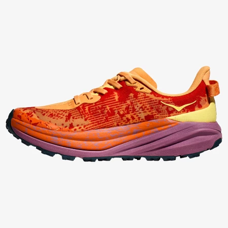 Hoka Speedgoat 6 in Sherbet/Beet 