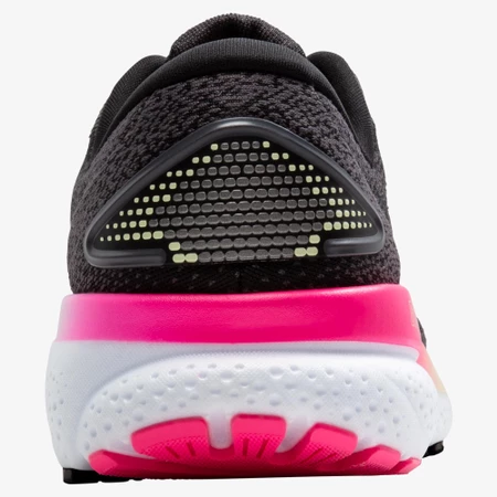 Brooks Ghost 16 D Wide in Black/Pink