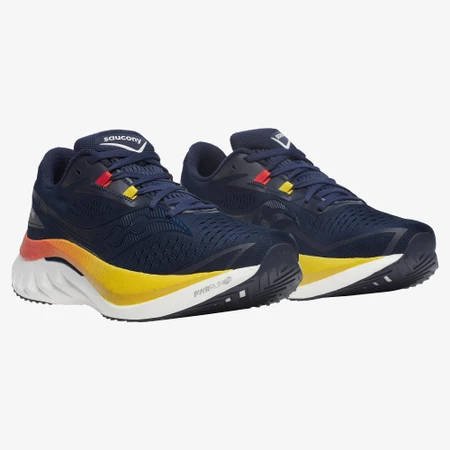 Saucony Endorphin Speed 4 in Navy/Spice