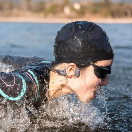 Shokz OpenSwim Pro in Grey
