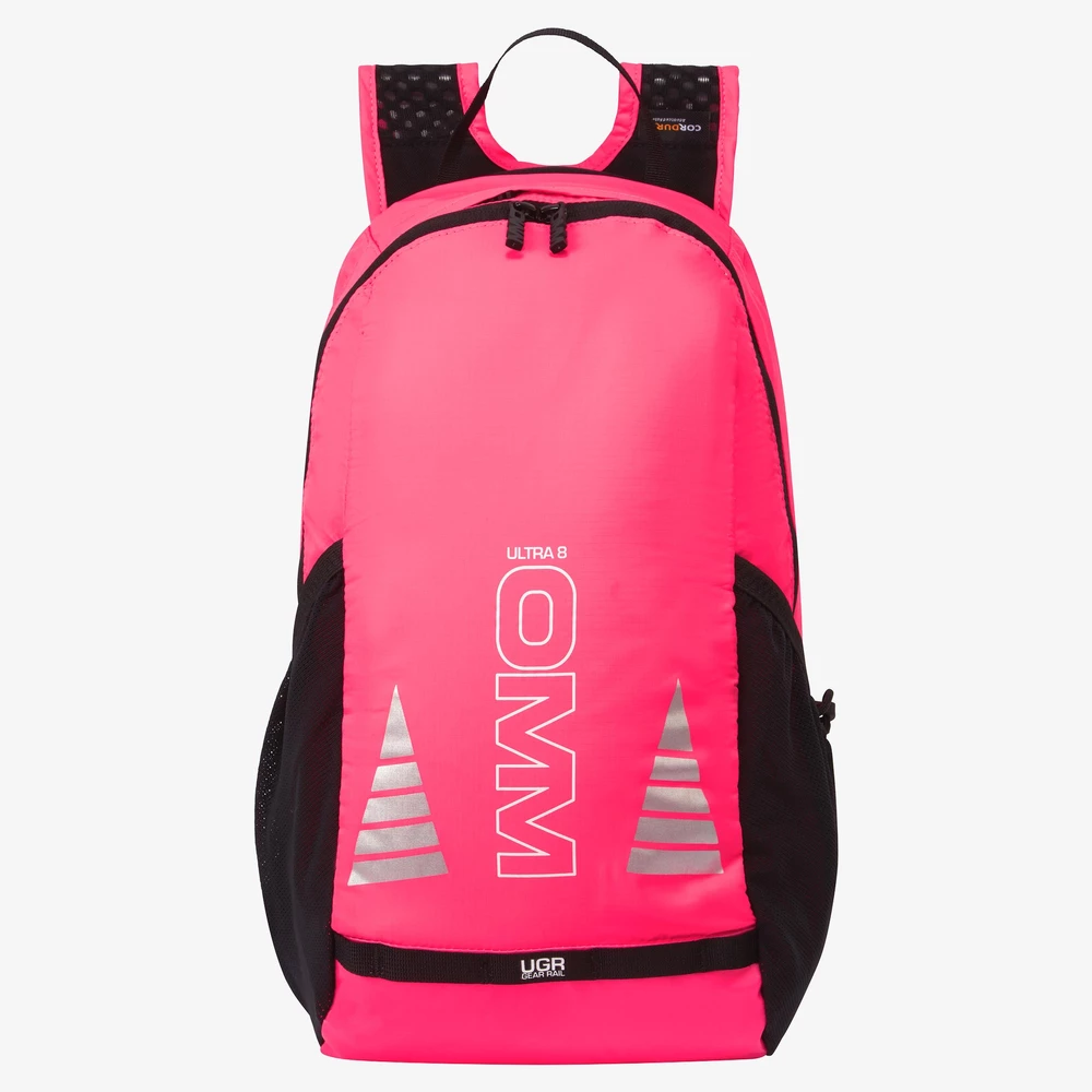 OMM Ultra 8L Running Backpack in Pink/Black