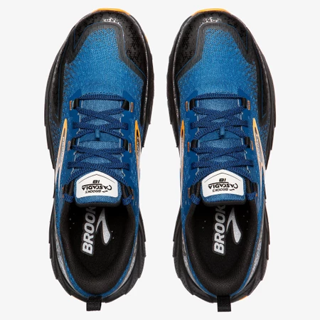 Brooks Cascadia 18 in  Blue Sapphire/Black