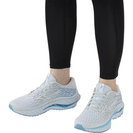 Mizuno Wave Inspire 20 in Plein Air/White
