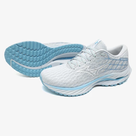 Mizuno Wave Inspire 20 in Plein Air/White