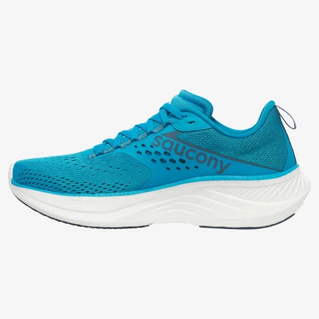 Saucony Ride 17 in Blue/White