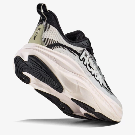 Hoka SkyFlow in Black/White
