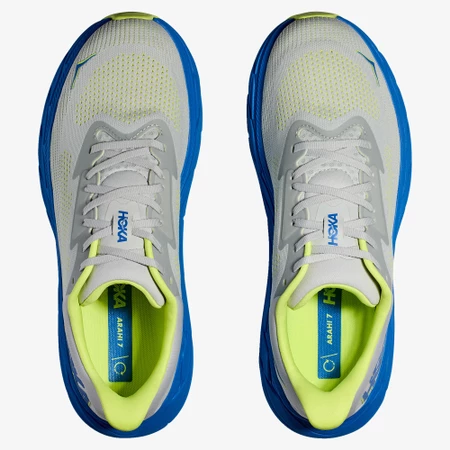 Hoka Arahi 7 Wide in Stardust/Cobalt
