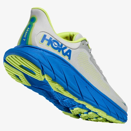 Hoka Arahi 7 Wide in Stardust/Cobalt