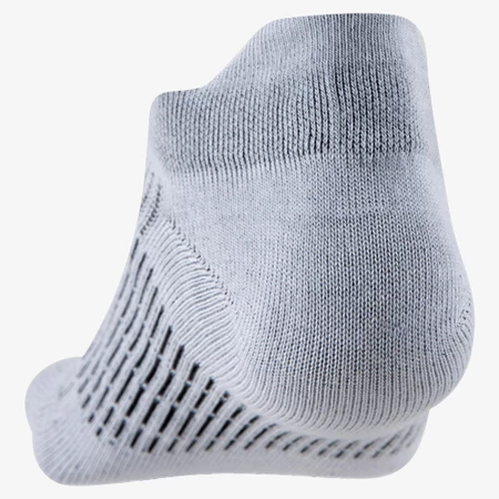 Injinji Women's Run Lightweight No-Show Toe Socks in Light Grey