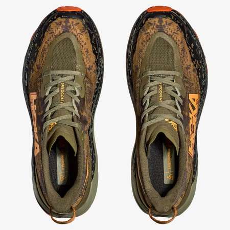 Hoka Speedgoat 6 in Olive/Squash