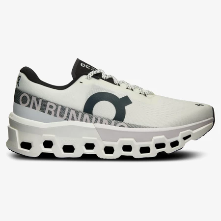On Cloudmonster 2 in White/Frost