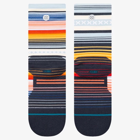 Stance Run Light Crew Socks in Multicoloured