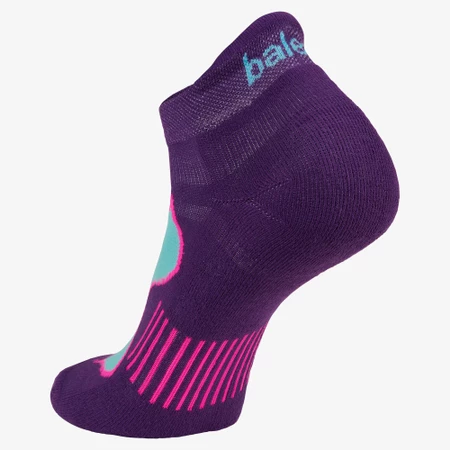 Balega Enduro No-Show Socks in Purple/Pink