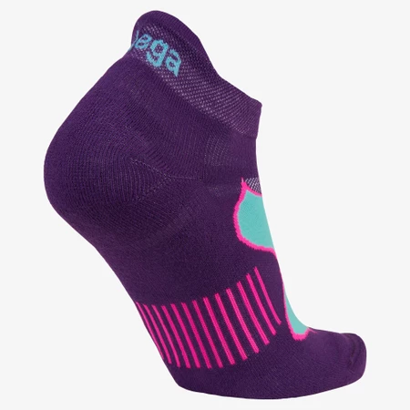 Balega Enduro No-Show Socks in Purple/Pink