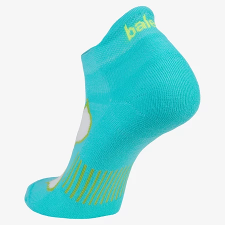 Balega Enduro No-Show Socks in Turquoise/White