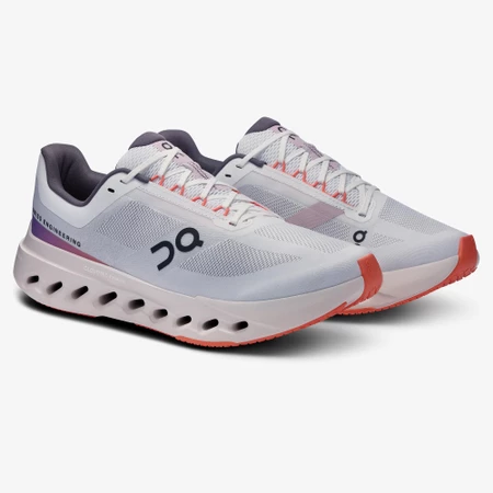 On Cloudsurfer Next in White/Flame