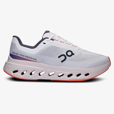 On Cloudsurfer Next in White/Flame