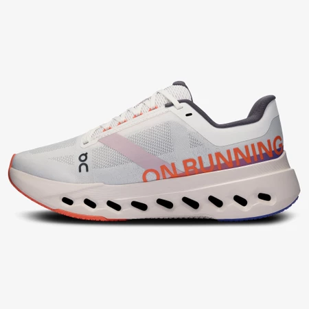 On Cloudsurfer Next in White/Flame