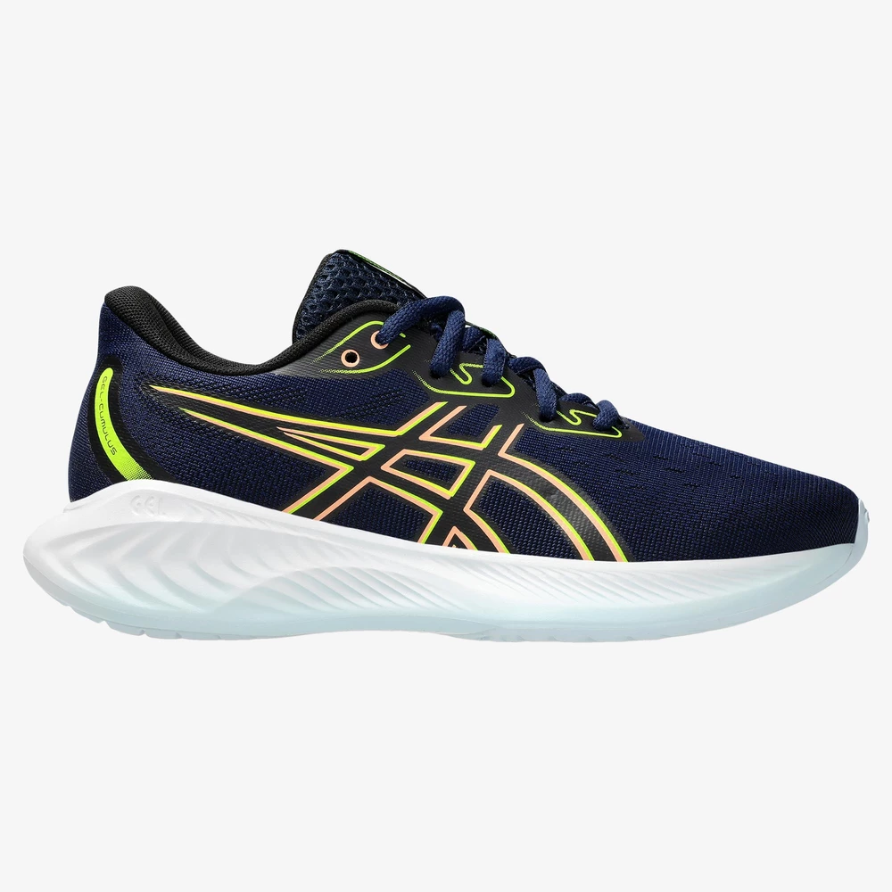 Asics Gel Cumulus 26 GS in Blue/Yellow